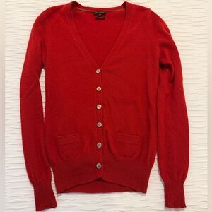 Massimo Dutti Cashmere V-Neck Cardigan